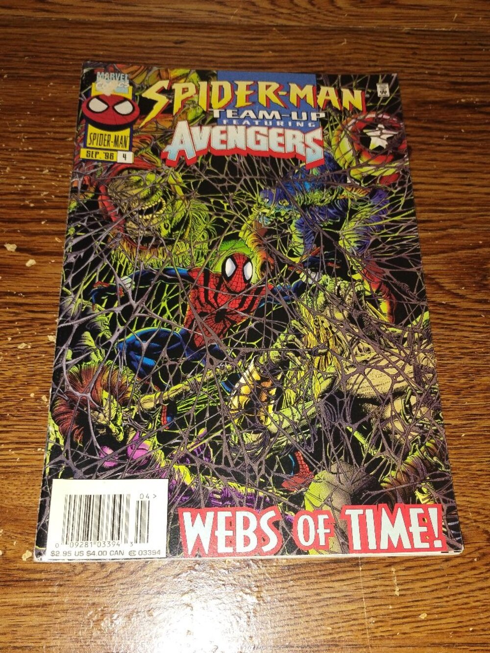 Spider-Man Team-Up #1 (Marvel Comics, 1996) Featuring Avengers